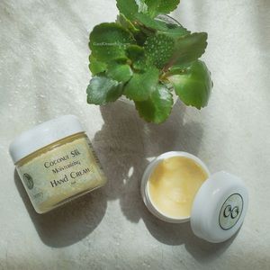 Coconut Silk Moisturizing Hand Cream 0.5 oz jar